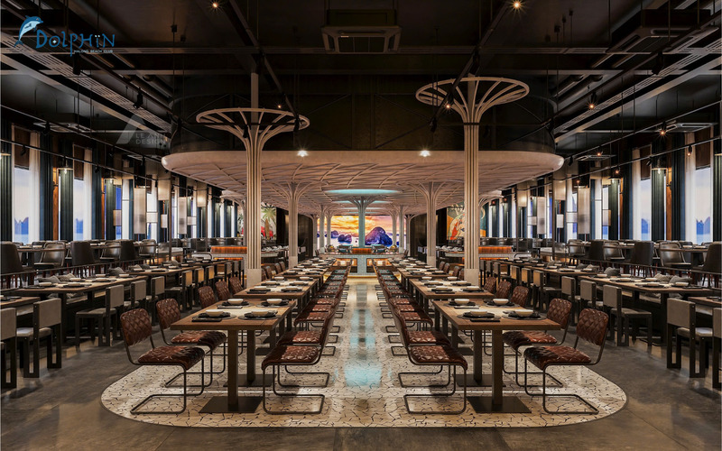 Du thuyền Dolphin Beach Club 6 sao